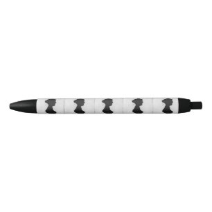 Jane Austen silhouet Zwarte Inkt Pen