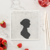 Jane Austen Silhouette Napkins Servet (Insitu)