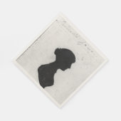 Jane Austen Silhouette Servetten (Hoek)