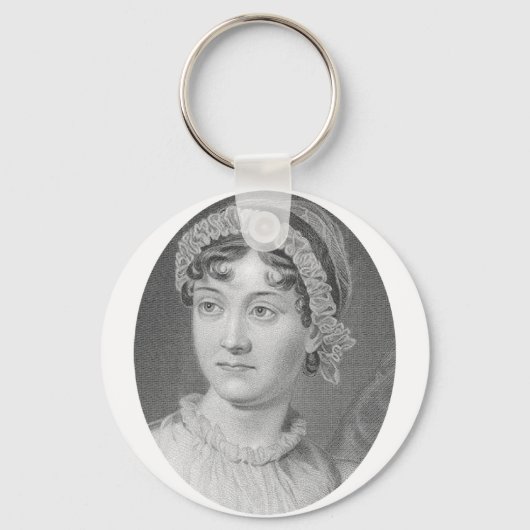 Jane Austen Simply Jane Portrait Sleutelhanger (Voorkant)