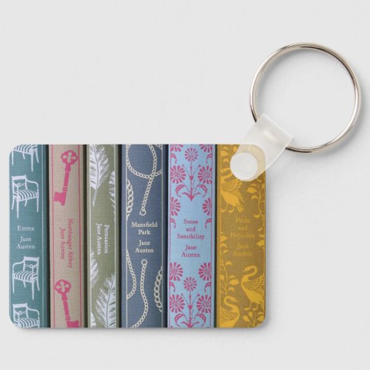 Jane Austen Sleutelhanger (Voorkant)