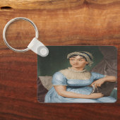 Jane Austen Sleutelhanger (Achterkant)