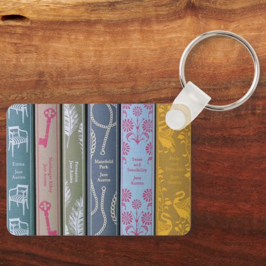 Jane Austen Sleutelhanger (Voorkant)