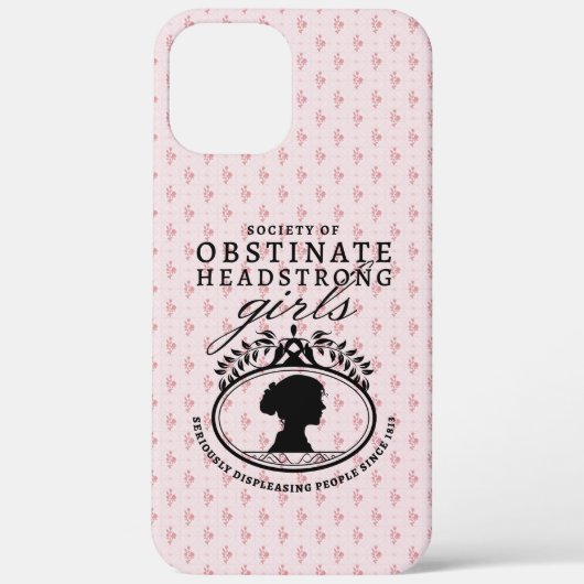 Jane Austen Society of Obstinate Headstrong Girls Case-Mate iPhone Case (Achterkant)