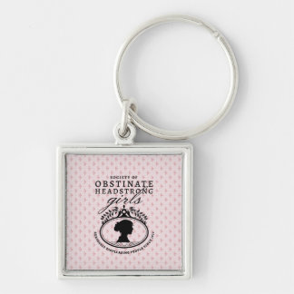 Jane Austen Society of Obstinate Headstrong Girls Sleutelhanger