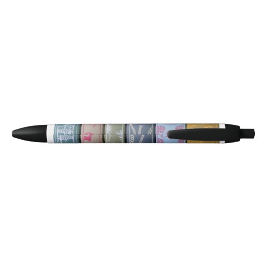 Jane Austen stijl Zwarte Inkt Pen (Achterkant)