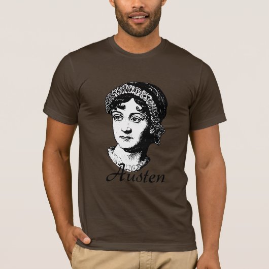 Jane Austen T-shirt (Voorkant)