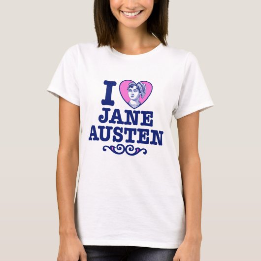 Jane Austen T-Shirt (Voorkant)