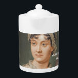 Jane Austen teapot Theepot<br><div class="desc">Jane Austen teapot</div>