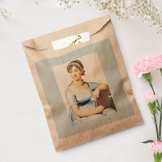 Jane Austen Thema Tea Party Bedankzakje (Gezegeld)