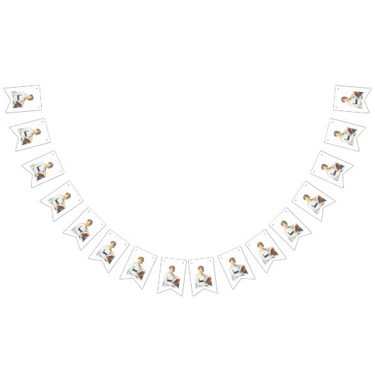 Jane Austen Thema Tea Party Verjaardagsbanner Vlaggetjes (Alle)