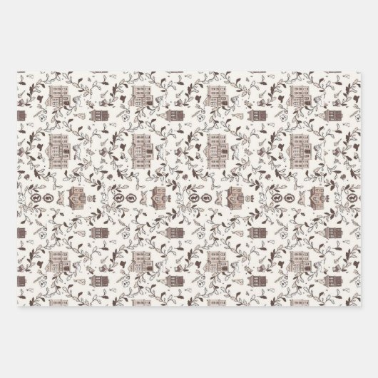 Jane Austen Theme  Inpakpapier Vel (Voorkant 2)