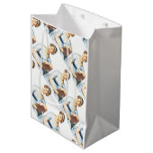 Jane Austen Theme Party Gift Bag Medium Cadeauzakje (Voorkant Gekanteld)