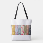 Jane Austen Tote Bag (Achterkant)