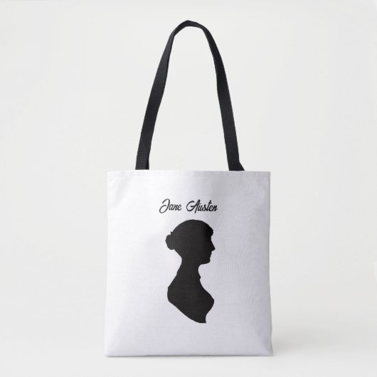 Jane Austen Tote Bag (Voorkant)