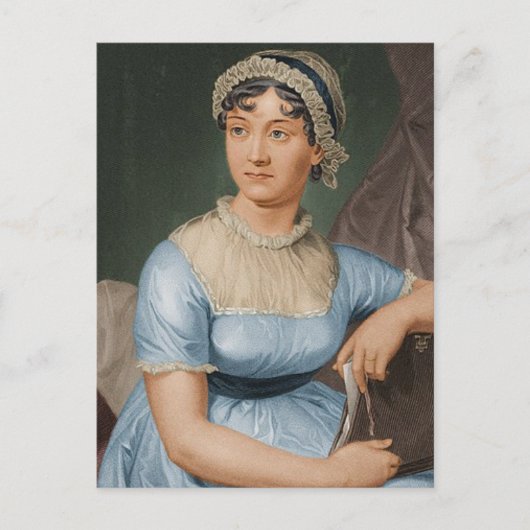 Jane Austen Uitnodiging Briefkaart (Voorkant)