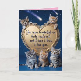 Jane Austen Valentine's Day Card 3 Feestdagen Kaart