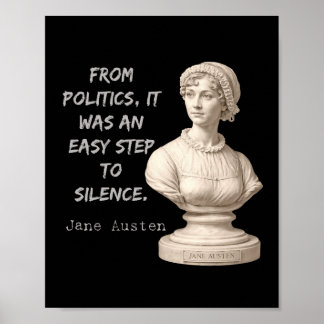 Jane Austen - Van politiek tot stilte Poster