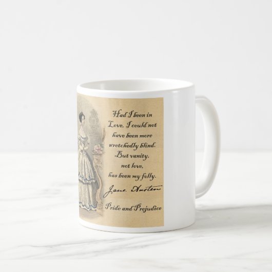 Jane Austen: Vanzaamheid Koffiemok (Voorkant rechts)