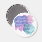 Jane Austen- Waarheid universeel erkend Magneet (Voorkant / Achterkant)