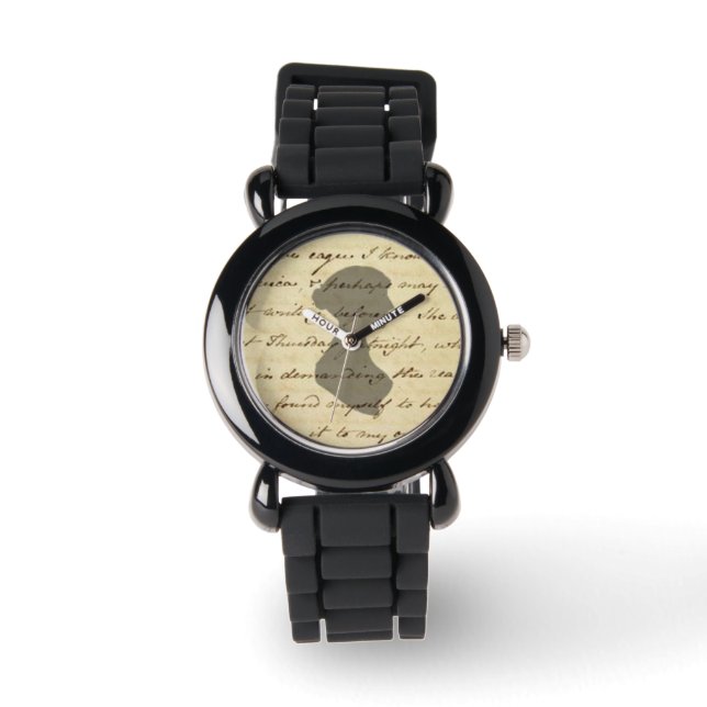 Jane Austen Watch Horloge (Voorkant)