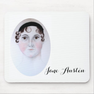 Jane Austen waterverf muismat door ORDesigns