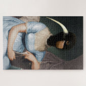 Jane Austen with Bird head Legpuzzel (Horizontaal)