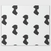 Jane Austen Wrapping Paper Cadeaupapier (Vlak)
