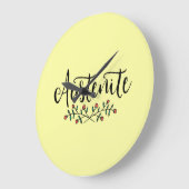 Jane Austen Yellow Floral Austenite Grote Klok (Hoek)