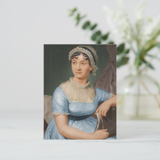 Jane Austencards Briefkaart (Staand voorkant)