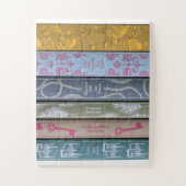 Jane Austen's boeken Legpuzzel (Verticaal)