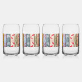 Jane Austen's Books Blikvorm Glas (Achterkant)