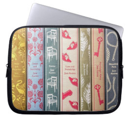 Jane Austen's books Laptop Sleeve
