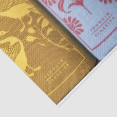 Jane Austen's books Tissuepapier (Detail)