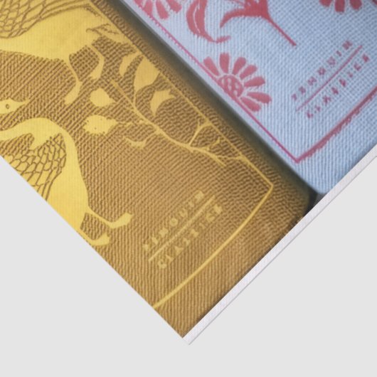 Jane Austen's books Tissuepapier (Detail)