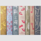 Jane Austen's books Tissuepapier (Voorkant)