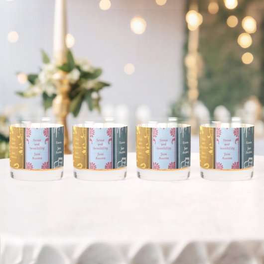 Jane Austen's Books Whisky Glas (Insitu (Huwelijk))