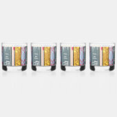 Jane Austen's Books Whisky Glas (Links)