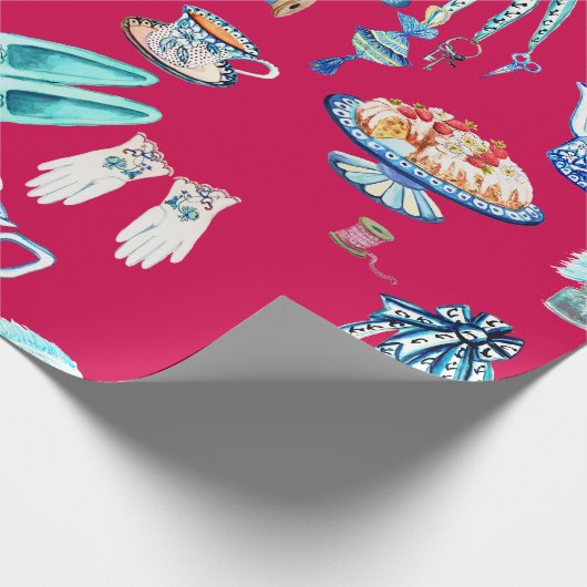 Jane Austens favoriete dingen Cadeaupapier (Hoek)