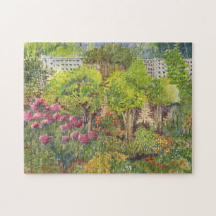 Jane Austen's Garden Waterverf Puzzle Legpuzzel