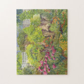 Jane Austen's Garden Waterverf Puzzle Legpuzzel (Verticaal)