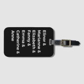 Jane Austen's Heroines I Bagagelabel (Voorkant (horizontaal))