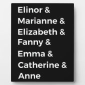 Jane Austen's Heroines I Fotoplaat (Voorkant)