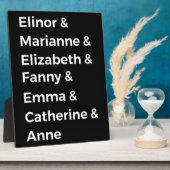 Jane Austen's Heroines I Fotoplaat (Zijkant)