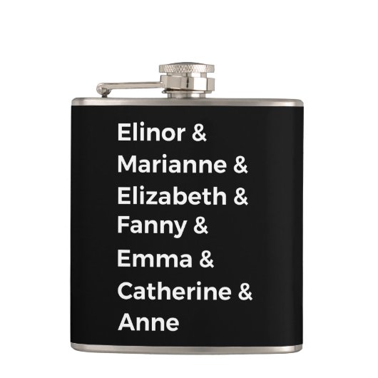 Jane Austen's Heroines I Heupfles (Voorkant)