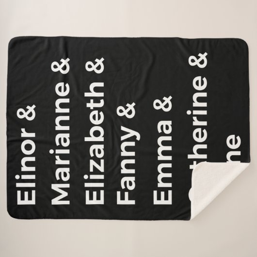 Jane Austen's Heroines I Sherpa Deken (Voorkant (horizontaal))