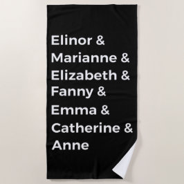 Jane Austen's Heroines I Strandlaken