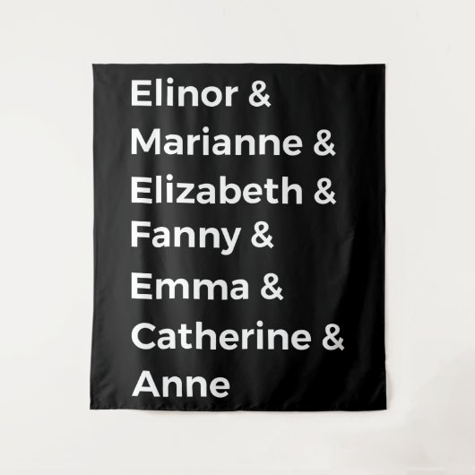 Jane Austen's Heroines I Wandkleed (Voorkant)