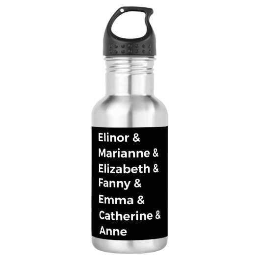 Jane Austen's Heroines I Waterfles (Voorkant)
