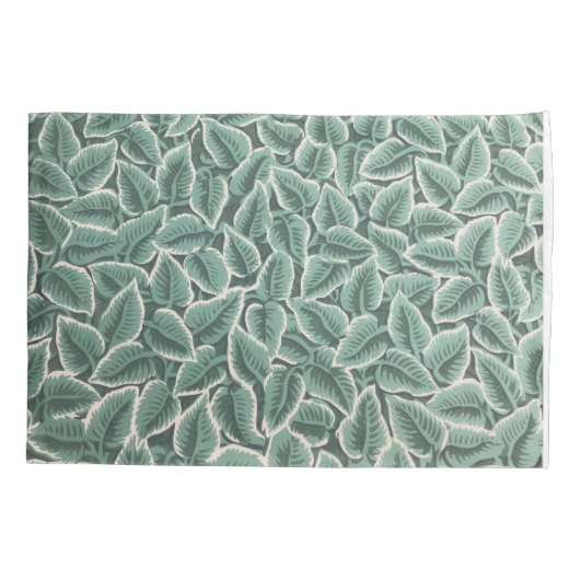 Jane Austen's Home Leaf Wallpaper Kussensloop (Achterkant)